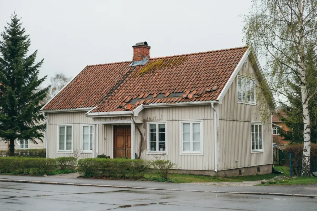 tecken p att ditt tak beh ver ses ver checklista f r villa gare
