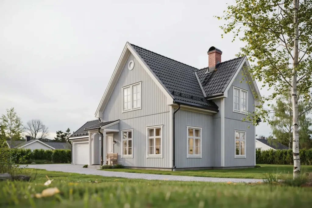 takoml ggning med nya pannor p villa i abrahamsberg